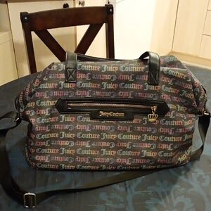 Juicy Couture Multicolor Logo Duffel Bag